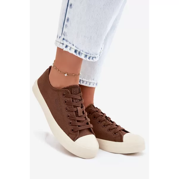  Női tornacipő BIG STAR SHOES TT274123 BARNA/BÉZS 