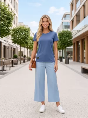 Női póló ALTISPORT NP/ALWST26001 FARMER KÉK