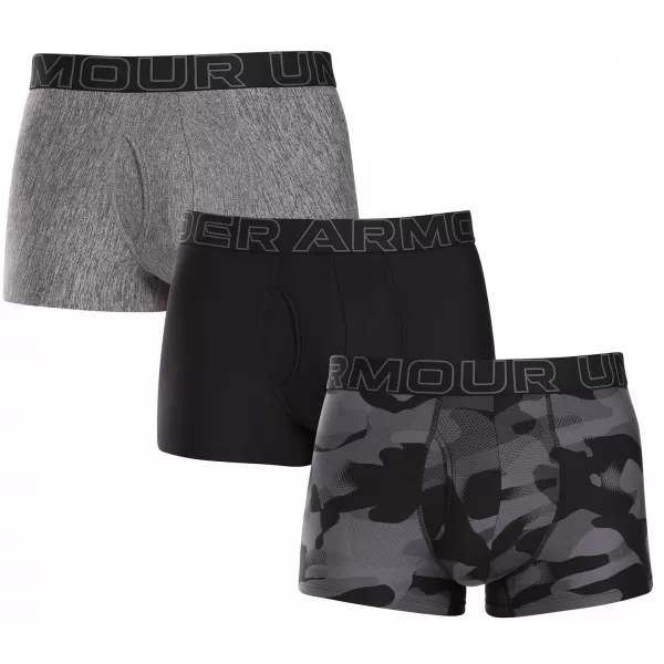  Férfi boxerek UNDER ARMOUR M PERF TECH NOV 3IN (3KS) 1383883-001 FEKETE 