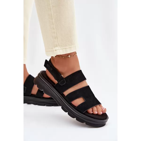  Női szandál BIG STAR SHOES TT274484 FEKETE 