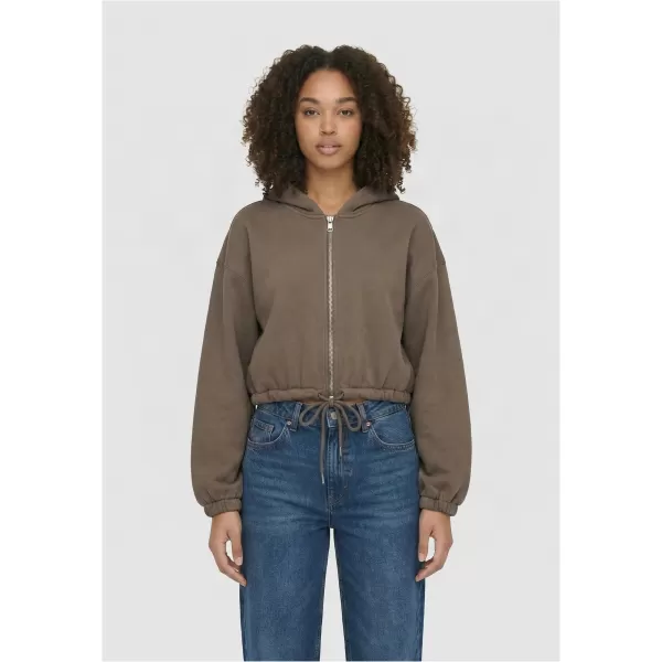  Női pulóver URBAN CLASSICS TB8635-23646 MÉLY TAUPE 