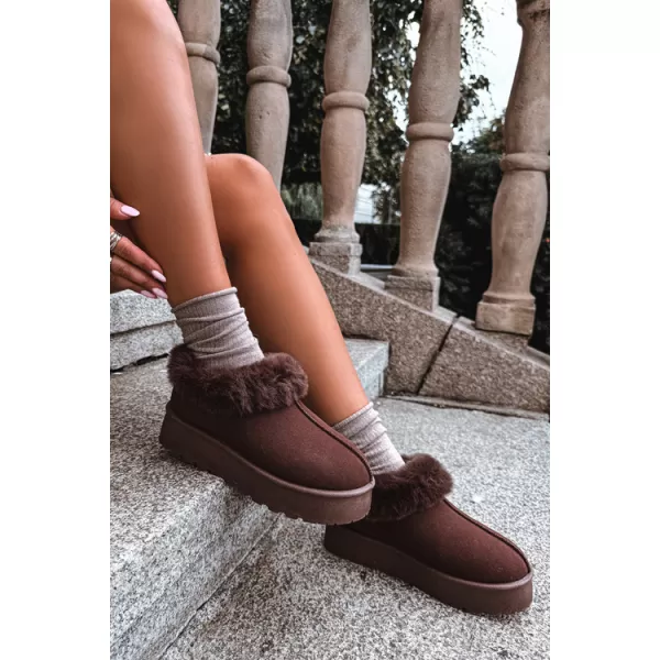  Női hóemberek BIG STAR SHOES UU274203 BARNA/BÉZS ÁRNYÉKOK 