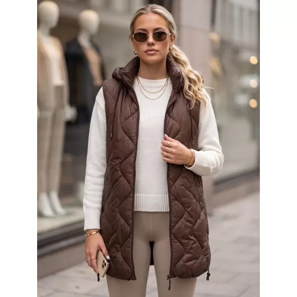  Női mellény DSTREET TY6013 BARNA 