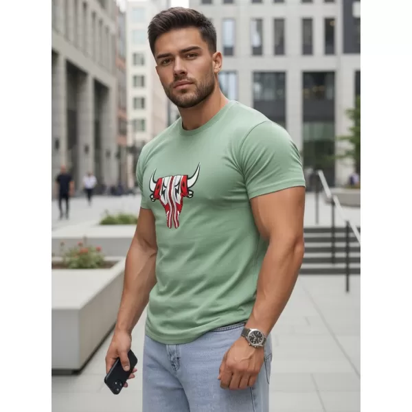  Férfi póló DSTREET RX4930 VILÁGOSZÖLD 