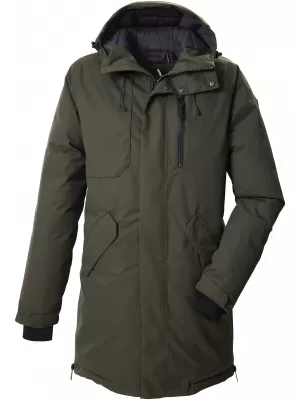 Férfi parka KILLTEC GW 65 ZÖLD