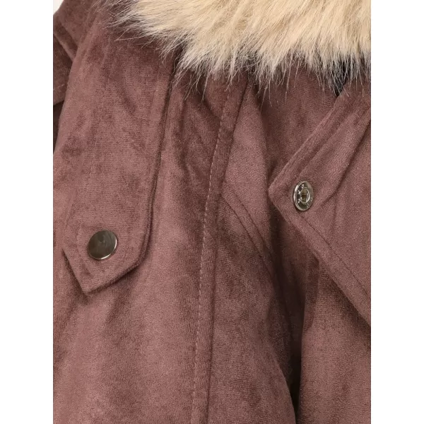  Női kabát DSTREET TY5701 BARNA 
