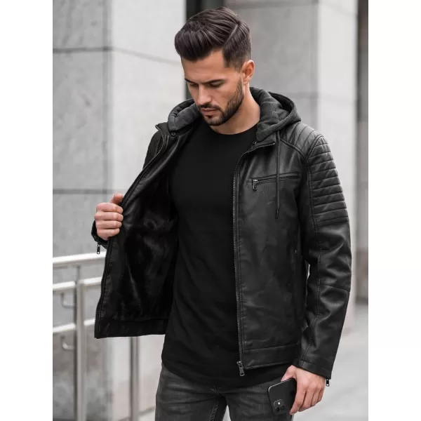  Férfi dzseki DSTREET TX5143 FEKETE 