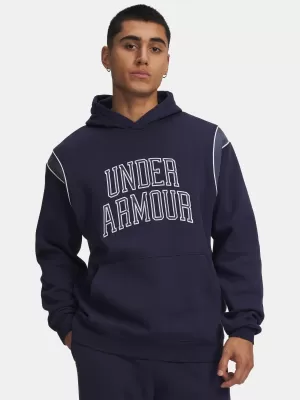 Férfi pulóver UNDER ARMOUR RIVAL FLEECE NOV HOODIE 6009353-410 KÉK