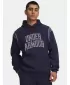 Férfi pulóver UNDER ARMOUR RIVAL FLEECE NOV HOODIE 6009353-410 KÉK