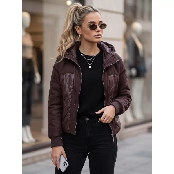  Női kabát DSTREET TY6094 BURGUNDIA 