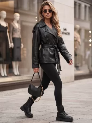 Női kabát DSTREET TY5911 FEKETE