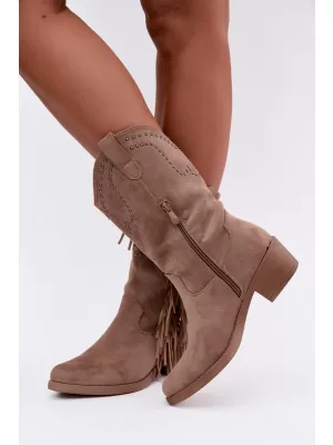 Női cipők BOTO LQ-158 KHAKI