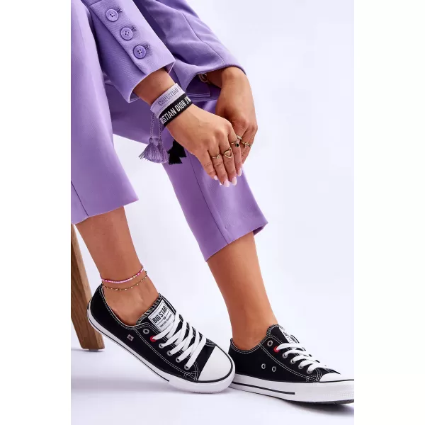  Női tornacipő BIG STAR SHOES T274023 FEKETE 