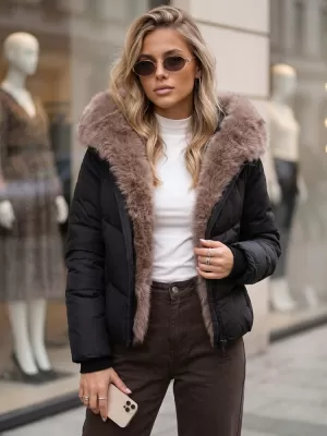 Női kabát DSTREET TY6103 FEKETE