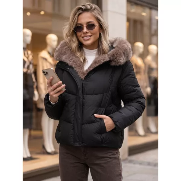  Női kabát DSTREET TY6103 FEKETE 