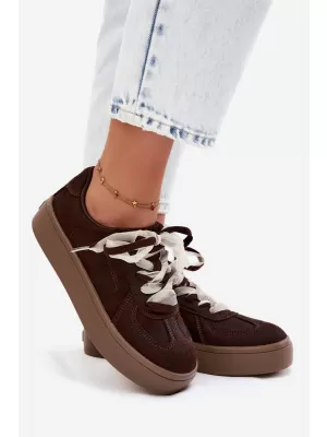 Női tornacipő BIG STAR SHOES UU274004 BARNA