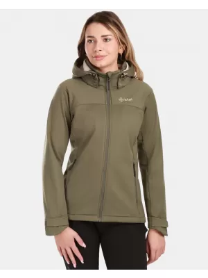 Női softshell kabát KILPI ONTAVIA-W 1L0113KI ZÖLD
