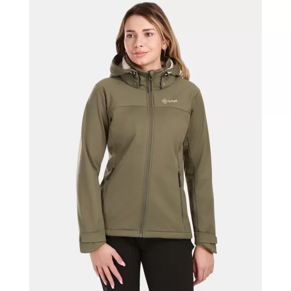  Női softshell kabát KILPI ONTAVIA-W 1L0113KI ZÖLD 