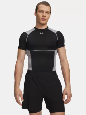 Férfi póló UNDER ARMOUR UA HG ELITE COMP SS 6015382-008 FEKETE