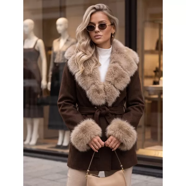  Női kabát DSTREET TY6079 BARNA 