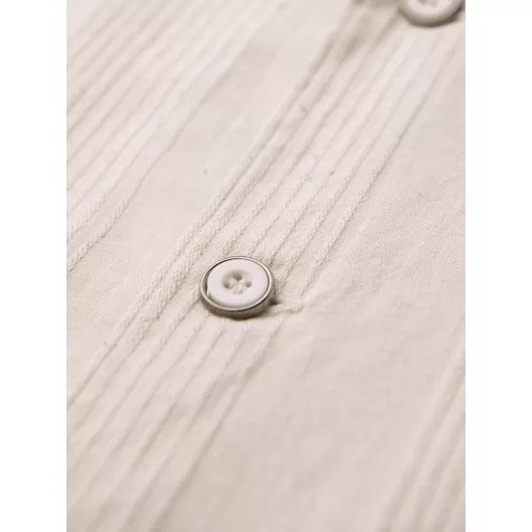  Férfi ing OMBRE OM-SHSS-0221 KRÉM 