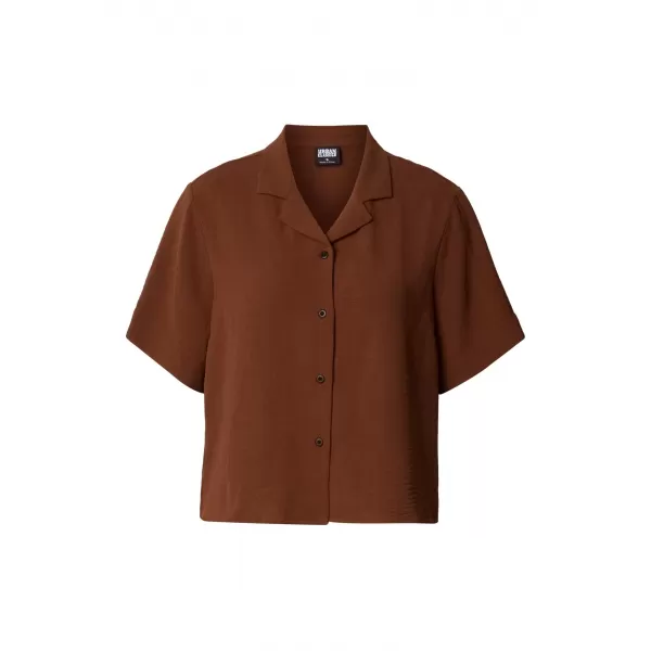  Női ing URBAN CLASSICS TB8283-21859 FAHÉJBARNA 