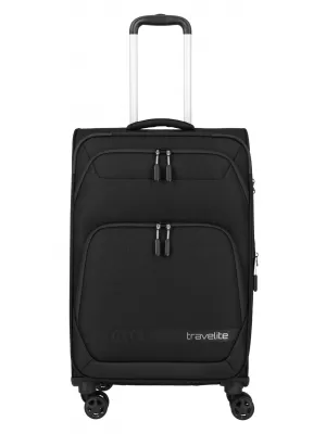 Bőrönd TRAVELITE Kick Off 4w M exp FEKETE