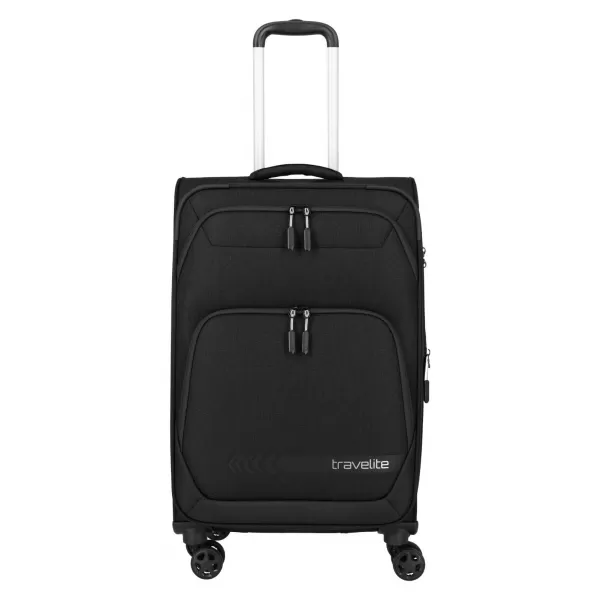  Bőrönd TRAVELITE Kick Off 4w M exp FEKETE 