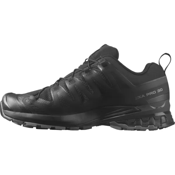  Férfi cipők SALOMON XA PRO 3D V9 WIDE L47273100 FEKETE/FANTOM/ÓN 