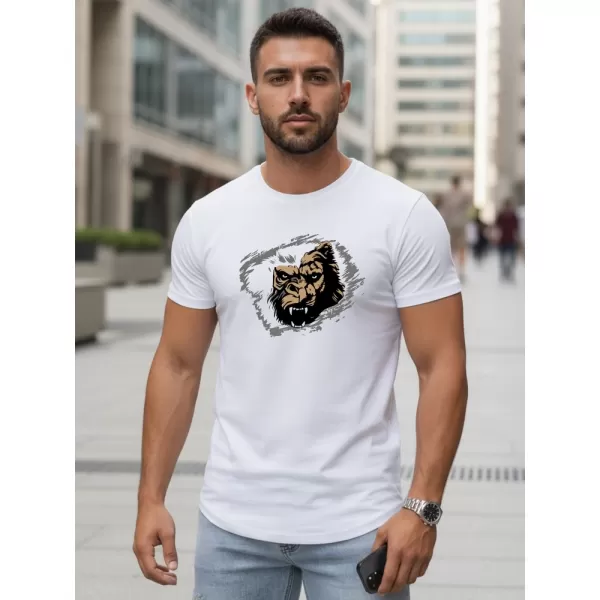  Férfi póló DSTREET NX5085R-WH FEHÉR 