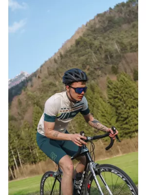 Férfi kerékpáros rövidnadrág NORDBLANC LEADING NBSPM8082 ZÖLD