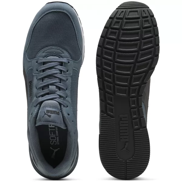  Csizma PUMA ST RUNNER V4 MESH 39966619 EVENING BLUE/ ESTE KÉK/PUMA FEKETE/PUMA FEHÉR 