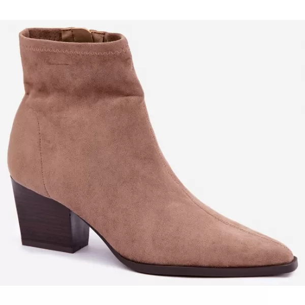  Női bokacsizma BOTO D-209 BROWN BARNA 