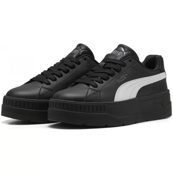  Női cipők PUMA KARMEN CLASSIC 40718704 PUMA FEKETE/PUMA FEHÉR/ERŐS SZÜRKE 