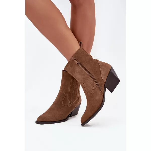  Női cowboy csizma BOTO NC1339K/6350 TEVE 
