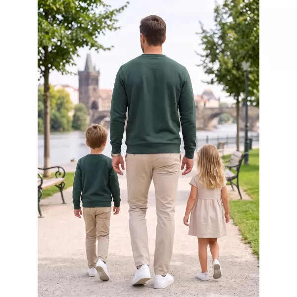  Férfi pulóver ALTISPORT NP/ALMST43001 ÜVEG ZÖLD 