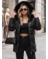 Női kabát DSTREET TY5755 FEKETE