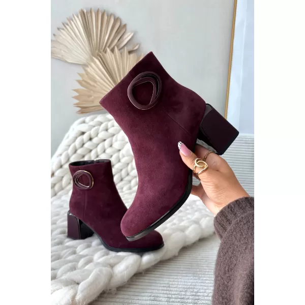  Női bokacsizma ARTIKER 57C0016 BORDO 