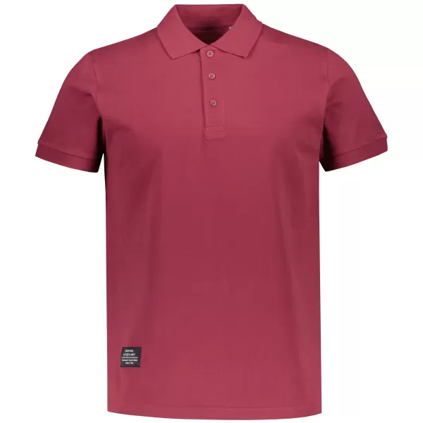  Férfi póló gallérral ALTISPORT NP/ALMST90601 BURGUNDIA 