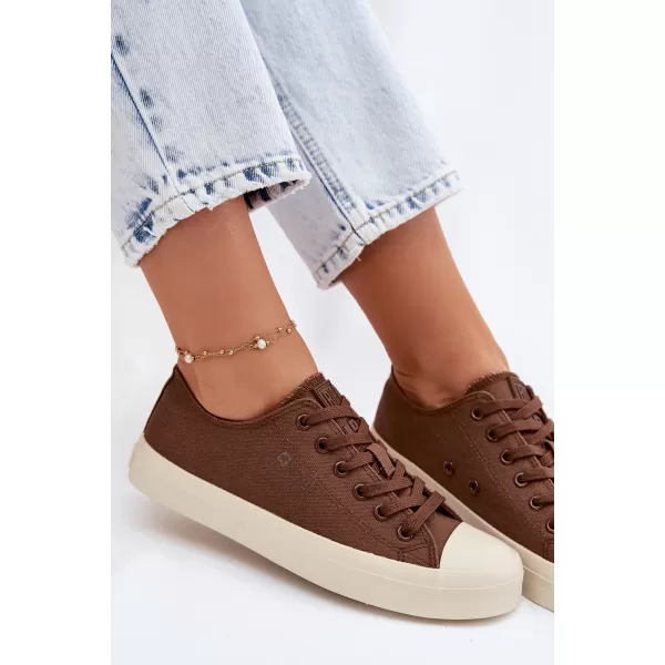  Női tornacipő BIG STAR SHOES TT274123 BARNA/BÉZS 