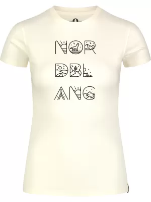 Női póló NORDBLANC RESCUE NBSLT8178 FEHÉR