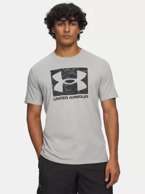 Férfi póló UNDER ARMOUR UA ABC CAMO BOXED LOGO SS 1361673-069 SZÜRKE