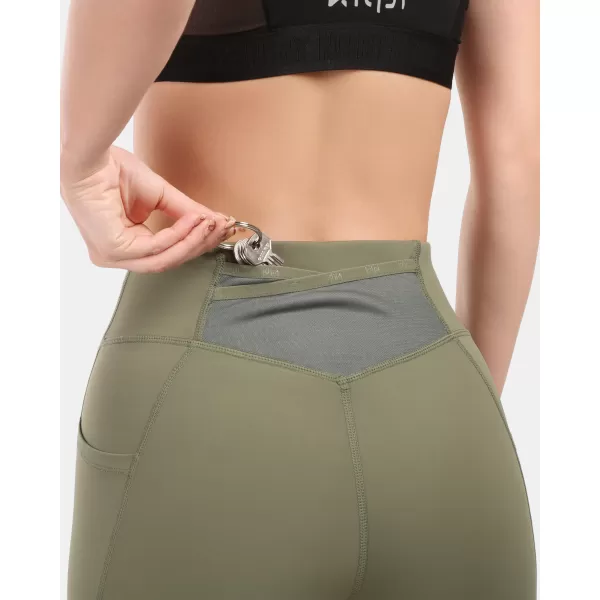  Női leggings KILPI TENIA-W 1L0420KI ZÖLD 