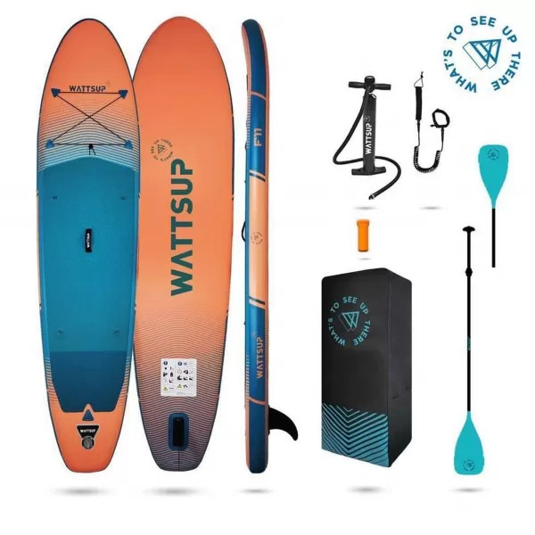  Eveződeszka WATTSUP F11 Minicombo ORANGE KÉK/NARANCS 