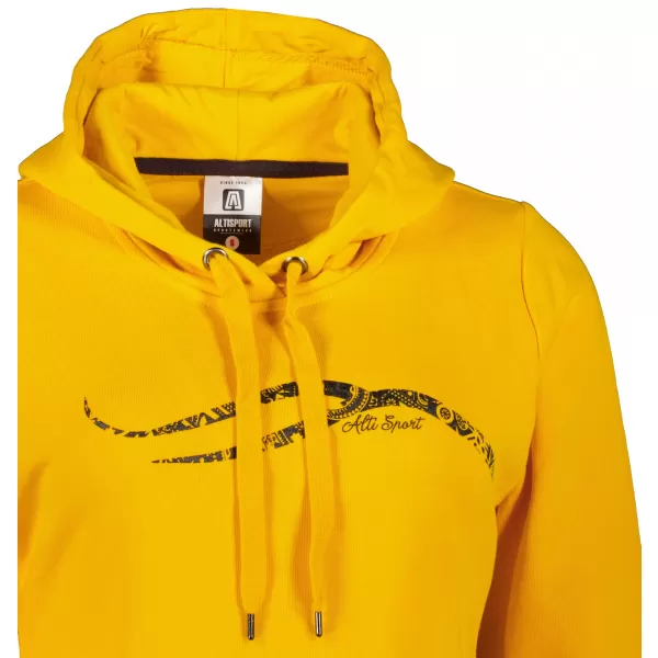  Hosszabbított női pulóver ALTISPORT ALW001419 BOROSTYÁN 