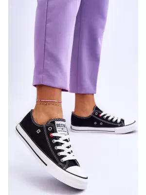 Női tornacipő BIG STAR SHOES T274023 FEKETE