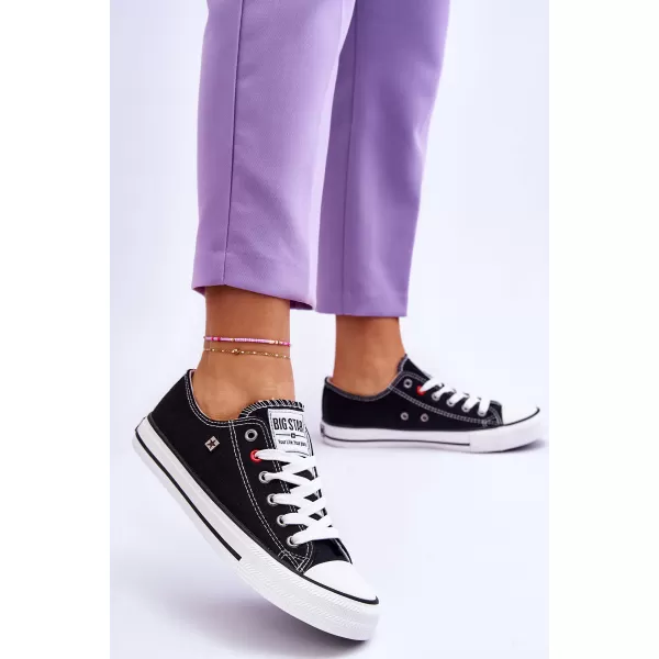  Női tornacipő BIG STAR SHOES T274023 FEKETE 