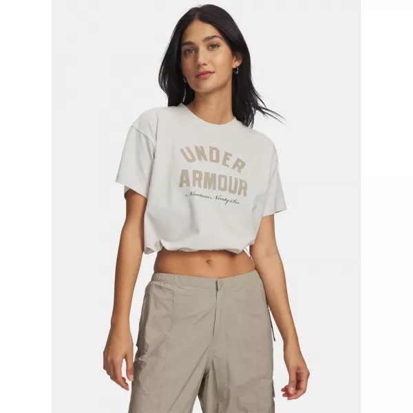  Női póló UNDER ARMOUR BUNGEE HEM TEE 6010950-110 FEHÉR 
