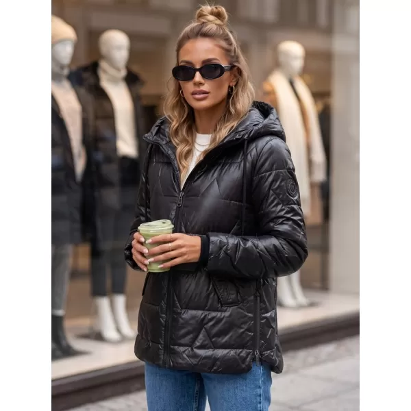  Női kabát DSTREET TY5801 FEKETE 