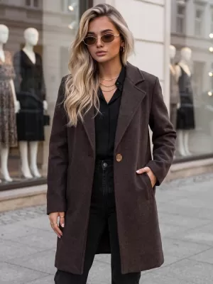 Női kabát DSTREET NY0814 BARNA